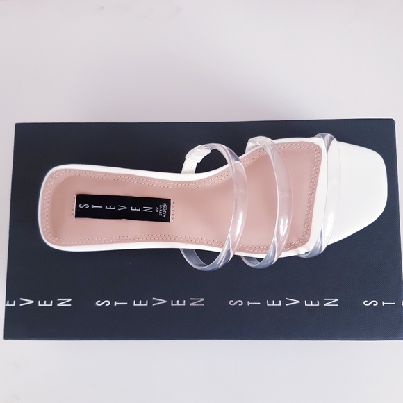 STEVEN NEW YORK Hades Block-Heel Slide Sandals - Picture 2 of 5